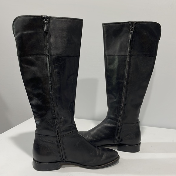 Cole Haan Women's Primrose Riding Equestrian Boots size 6.5 black leather - Picture 12 of 16